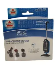 Bissell Lift Off Steam Mop Replacement Brushes Detail Grout Fits All 23B6 Series