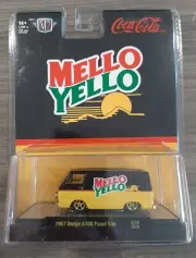 M2 Machines Coca Cola 1967 Dodge A100 Panel Van Mellow Yellow Chase