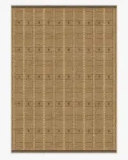 305' x 425' | Machine Washable Runner Rug | Kid & Pet Friendly | Indoor Rug | Remi Camel Brown Flatwoven Rug by goop | Ruggable