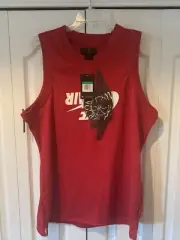 Nike Air Jordan Jumpman Classic Wings Tank top Size-XL Jersey Red $70 Mens New