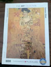Eurographics Gustav Klimt Fine Art Adele Bloch Bauer 1000 Pc Puzzle New & Sealed