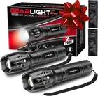 2Pack S1000 LED Flashlights High Lumens - Mini Flashlights for Camping, Hiking,