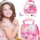 Girls Princess Pretty Makeup Set Pink Sparkling Make Up Kid Children Kit Gift