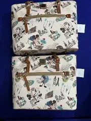 Disney 2022 Epcot Food & Wine Festival Chef Mickey Minnie Tote Bag Dooney Bourke