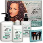 [Ultratone] Retro' divine curls kit shampoo 150ml mask 200ml leave in 150ml comb