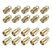 10 Pairs Banana Plugs Connector 8mm Male Female Banana Plugs for Speaker Wire