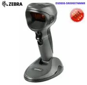 Zebra Motorola Symbol DS9808-SR00007NNWR 1D Barcode Scanner With USB Cable Black