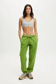 [Body] Body - Plush Essential Gym Sweatpant - Eco green M ECO GREEN