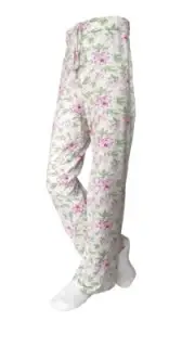 Mirabeau Spring Rose Floral Lounge Pants Adult Women's Size Large