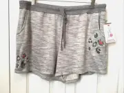 Women's Sleep Shorty Shorts Polyester Spandex Secret Treasures XL (16-18)
