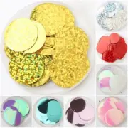 Sewing Garments Paillettes Round Sequins Pvc Flat Loose Sequin Diy Crafts 10g
