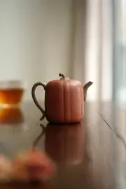 250cc chinese Yixing Handmade Zisha teapot DiCaoQing clay Pumpkin Gongfu Tea Pot