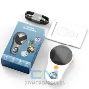 Mini 500X Digital Microscope 1080P 2'' Video Coin Microscop w/ Magnifying Glass