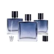 30/50/100ml Square Spray Bottle Refillable Perfume Atomizer Gift