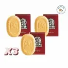 Mistine Top Country Perfume Soap, fragrant body cleansing soap. 90 g. X3 bar.
