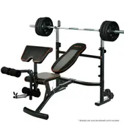 PROFLEX Adjustable Incline Weight Bench for Home Gym Fitness Training