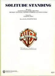 SUZANNE VEGA SOLITUDE STANDING SHEET MUSIC-DELUXE-PIANO/V/GUITAR/CHORDS-RARE-NEW