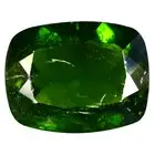 5.44 ct Cushion Cut (13 x 10 mm) Unheated / Untreated Green Chrome Diopside