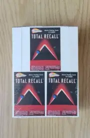 1990 Pacific Total Recall TEST ISSUE Sealed Wax Pack Box Very RARE 36 Packs