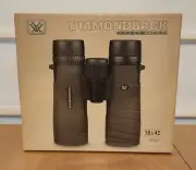 New Sealed Vortex Optics DB-205 Diamondback 10x42 Binoculars with Accessories