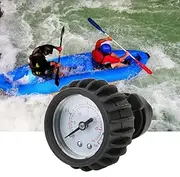 Voemko Inflatable Boat Air Gauge,PVC Inflatable Boat Barometer,0‑2 BAR/0‑30 PSI Rubber Dinghy Unidirectional Pressure Gauge for Rubber Dinghy Inflatable Boat Measurement