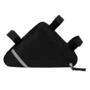 Bike Triangle Bag, Waterproof Bicycle Front Tube Frame Bag, Double-Sided Refl...