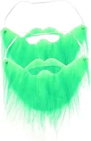St. Patrick's Fake Beard Cosplay Accessory Men's Costume Beard Beard Green