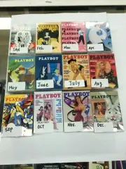 PLAYBOY 40 YEARS ANNIVERSARY TRADING CARD COMPLETE CARD COLLECTION (12 SETS)