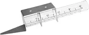 Yardwe Garden Rain Gauge Rack Stainless Steel Bracket for Yard Rain Measurement and Easy Install