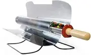 Solar Energy Grill, Portable Stainless Steel Oven Energy Saving Environmental Protection, for Outdoor Camping Trip Fishing