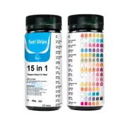 100pcs 15 In 1 Drinking Water Test Kit Strips, Home Water Quality Test For Tap