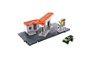 Matchbox Toy Cars Playset, Action Drivers Fuel Station 1:64 Scale Toy Truck, Moveable Gas Hoses Car-Activated Features