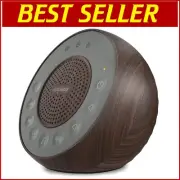 Aesthetic White Noise Machine with 31 Sounds - Ideal for Light Sleepers & Babies