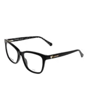 Love Moschino Acetate Full-Rim Butterfly Optical Frames with Branded Case Women