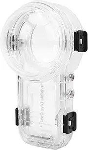 Wisoqu 60m / 196.9ft Invisible Dive Case Fit for Insta 360 X5, Underwater Diving Case with Magnetic Fast Release Base, Water Proof Shell for Insta 360 X5 Accessories