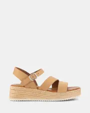 Miss Sofie Wish/Brown Womens Wedges 41