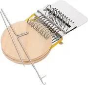 PERSELOSO 1Set Mini Wooden Knitting Loom for Hand Knitting Weaving Machine Tool Birthday Creative Young Crafters Handmade Fun
