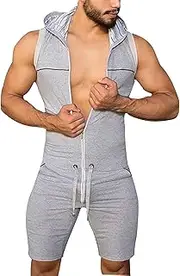[Panegy] Men's Jockstrap Leotard Underwear Wrestling Singlet Bodysuit Jumpsuit for Date Night