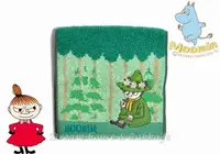 在飛比找樂天市場購物網優惠-日本MOOMIN 嚕嚕米 阿金 毛巾小物袋/毛巾布折袋 《 