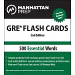 MANHATTAN PREP GRE: 500 ESSENTIAL WORDS