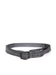 Black Industrial Logo Belt