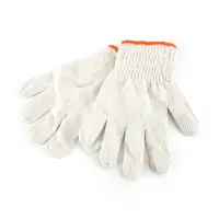 在飛比找momo購物網優惠-【工具王】10入 燒烤手套 白手套 手套 防護手套 修車手套