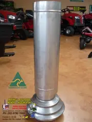 6 - 8" WOOD HEATER VERTICAL DISCHARGE ANTI DOWNDRAFT FLUE HAT COWL STAINLESS STE