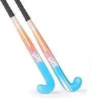 Kookaburra Unisex-Youth Strike Junior Hockey Stick, Orange/Blue, 35 Light EU