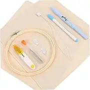 DECORNIJIA 1 Set Professional Punch Needle Tool Compact Embroidery Pen for Daily Use Easy Threading for Beginners and Skilled Durable and Practical Crafting Supplies