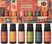 Folkulture Fall Essential Oils Set for Diffusers for Home for Aromatherapy