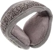[Ipetboom] Warm and Stylish Foldable Plush Ear Muffs for Cold Weather Comfortable Ear Protection for Running Skiing and Outdoor Activities Unisex Design