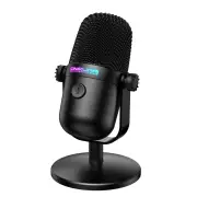 ONIKUMA M830 Wired Gaming Microphone RGB Computer Gamer Mic Noise Cancelling HiFi Monitor Cardioid Audio Pickup USB Wire