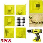 5×Plastic Power Tool Mounts Holder Rack Kit For Ryobi M18 18V Battery Power Tool