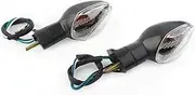 Indicators Flowing Turn Signal Motorcycle Parts Turn Light Signal Indicator Light for CBR600RR 2009-2017 CBR 600F 2011-2012 CBR1000RR 2008-2016 FAZE250 Turn Signal Indicator (Color : Clear)